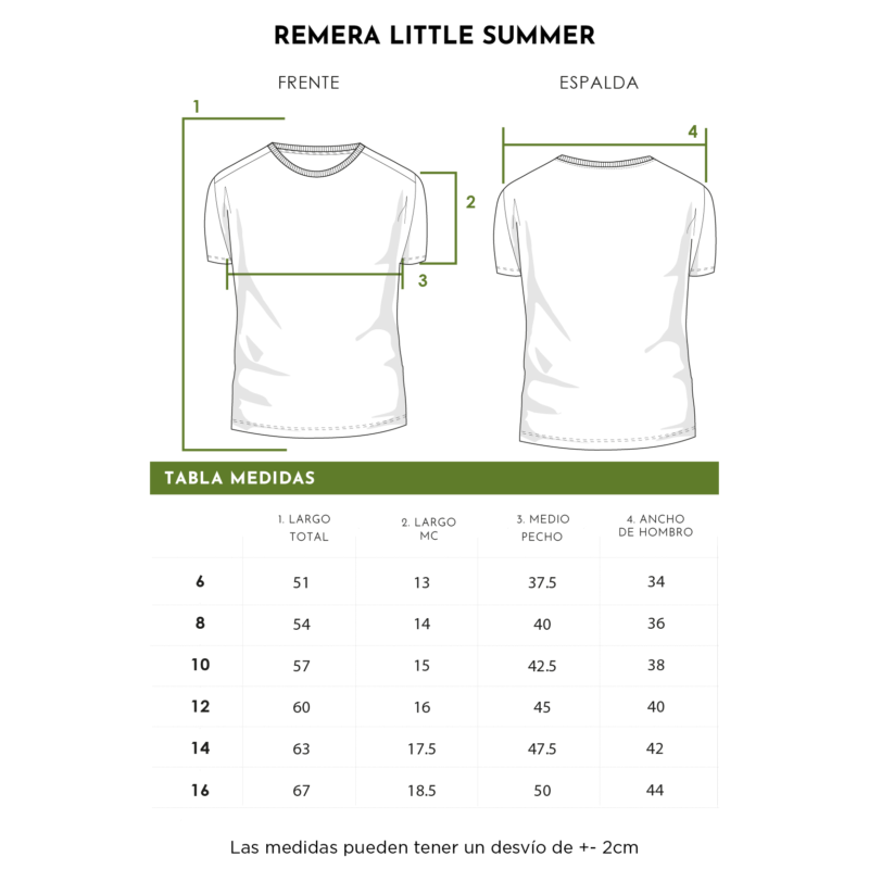 Remera Little Summer